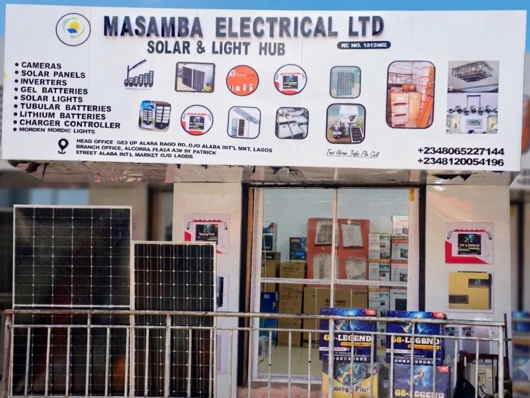 Masamba Electrical storefront